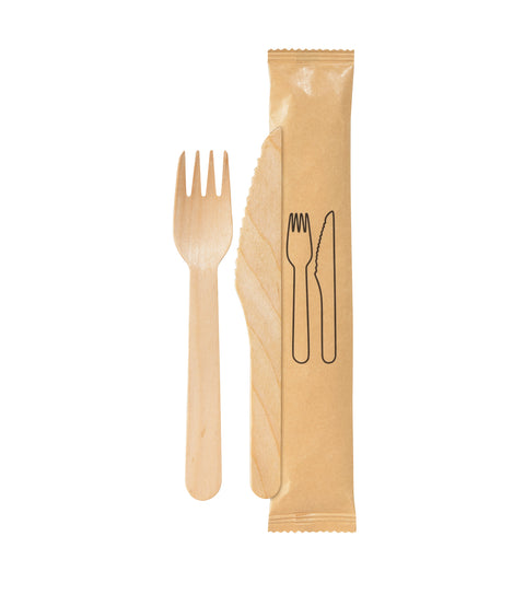 Duni Fiber (Wood/Bamboo) Utensils
