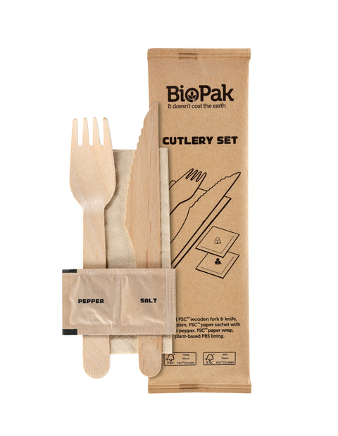 Duni Fiber (Wood/Bamboo) Utensils