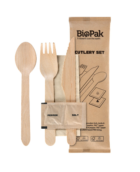 Duni Fiber (Wood/Bamboo) Utensils