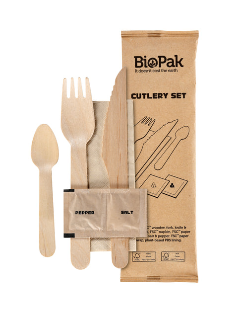 Duni Fiber (Wood/Bamboo) Utensils