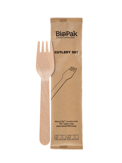 Duni Fiber (Wood/Bamboo) Utensils