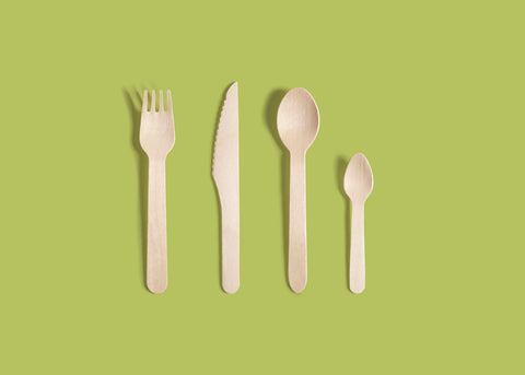 Duni Fiber (Wood/Bamboo) Utensils