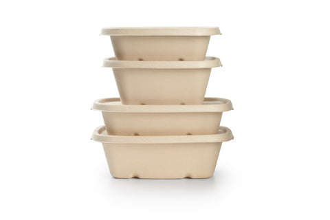 Duni Fiber (e.g. Sugarcane/Bagasse/Bamboo) Lid 900/1200 ml