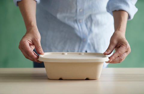 Duni Fiber (e.g. Sugarcane/Bagasse/Bamboo) Lid 900/1200 ml