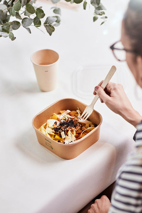 Duni Fiber (Wood/Bamboo) Utensils