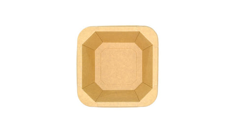 Octi-Square Kraft Paper Container | 750ml