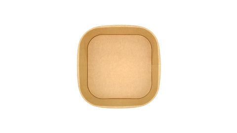 Square Kraft Paper Container | 1000ml