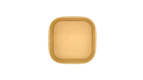 Square Kraft Paper Container | 750ml