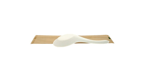 Bagasse Spoon | Individually Wrapped