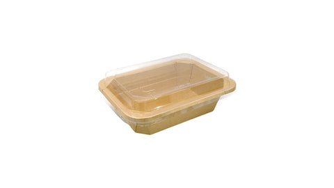 Octi-Rect Kraft Paper Container | 800ml
