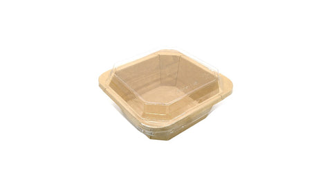 Octi-Square Kraft Paper Container | 750ml