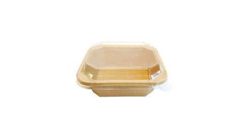 PET Lid | For 650/750ml Octi-Square Paper Container