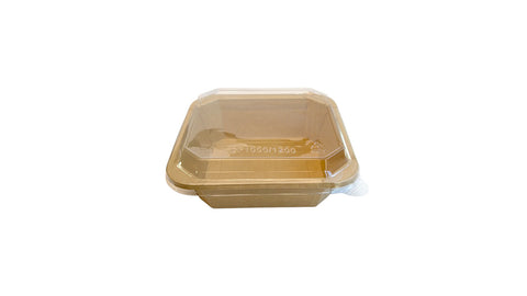 PET Lid | For 1000ml Octi-Square Paper Container