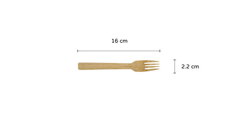 Bamboo Fork | Individually Wrapped