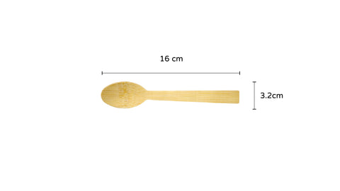 Bamboo Spoon | Individually Wrapped