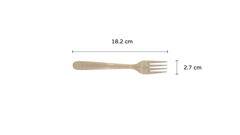 Paddy Fiber Fork | Individually Wrapped
