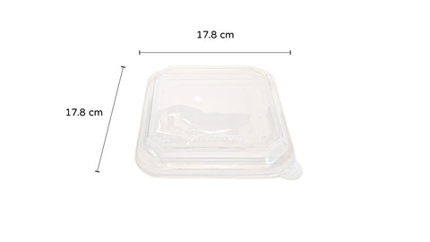 PET Lid | For 1000ml Octi-Square Paper Container