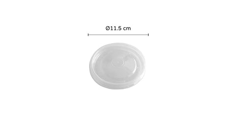 嵌入式 PP 湯蓋 | 搭配 520ml 紙湯碗