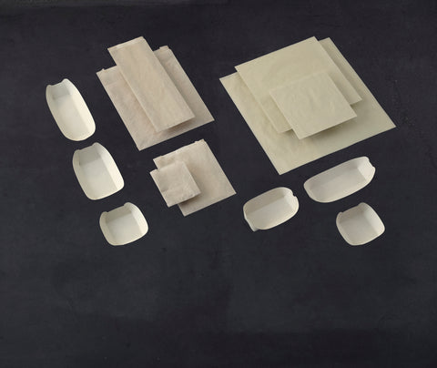 Duni Paper (e.g. Board/Kraft/Tissue) - Lined Container