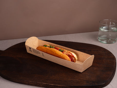 Notpla Hot Dog Tray