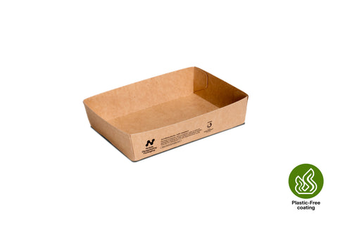 Notpla Straight Meal Tray