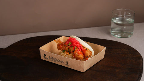 Notpla Straight Meal Tray