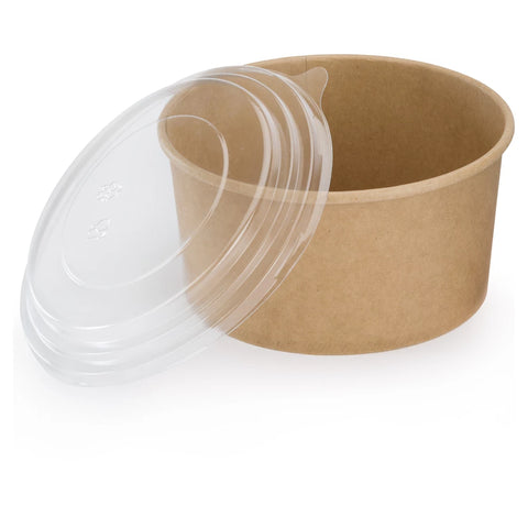 Bowl model 4 for salads, snacks, ready meals 960ml - lid sold separately