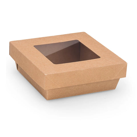Bowl for salads, snacks, ready meals 1000ml - with lid