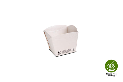 Notpla Square Open Box - Small 350ml