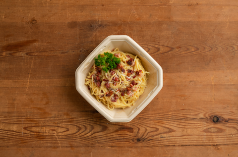 Fibre Duni (par exemple, canne à sucre/bagasse/bambou) Contenant 400 ml