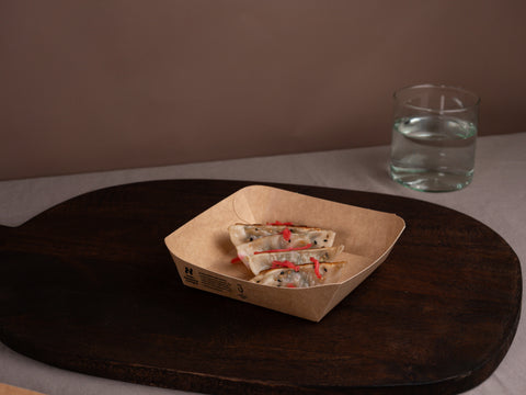 Notpla Square Tray (4.5"x4.5")