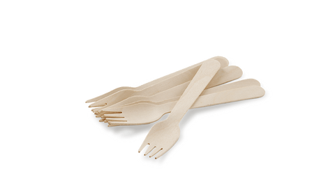 165mm WOODEN FORK UNCOATED