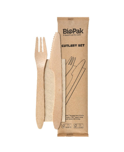 Duni Fiber (Wood/Bamboo) Utensils