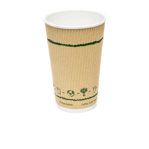 Paper/kraft 16oz Single-wall cup
