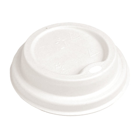 Fiber (sugarcane/bagasse) 10-20oz Lid