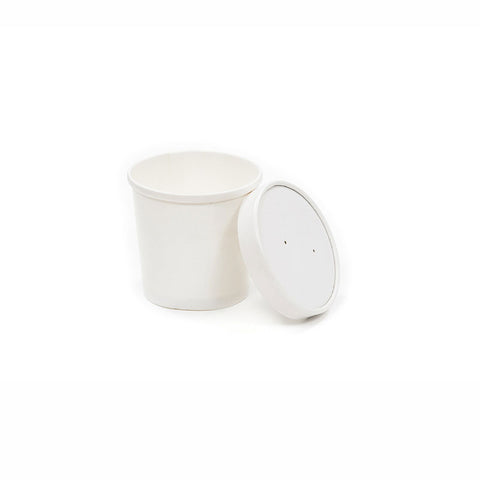 Paper/kraft 8-12oz Lid for bowl