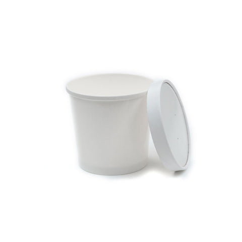 Paper/kraft 16oz Lid for bowl