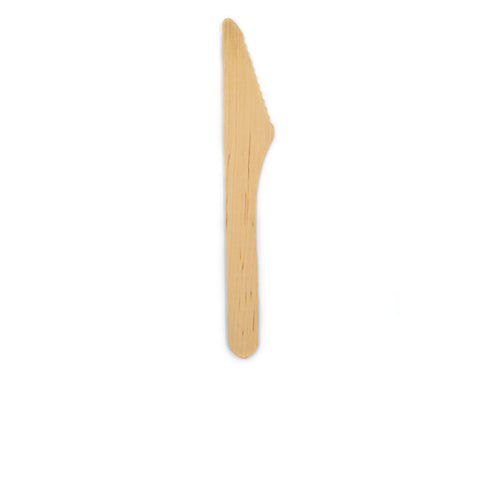 Wood 160mm Knife