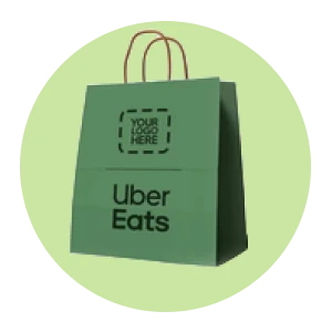Branded Bags – Uber Eats | Packaging Store