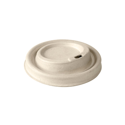 Fiber Cup Lid - 9.3 x 9.3 x 2.2 cm