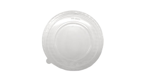 PP Dome Lid | For 1000ml Wide Round Kraft Paper Bowl