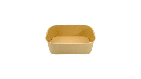PET Dome Lid | For 750ml Rectangular Container
