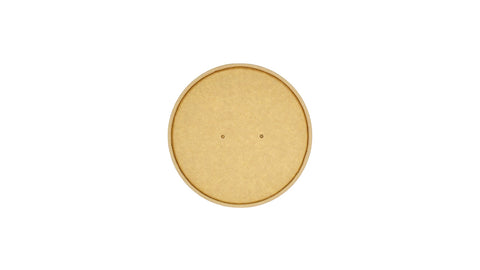 Kraft Paper Lid | For 750ml Round Kraft Paper Bowl
