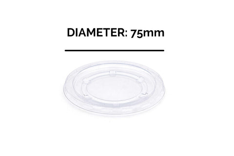 RPET Cup Lid - 7.5 cm