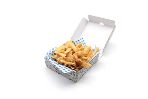 Paper / Kraft Containers & Lids - 150 x 150 x 45 mm