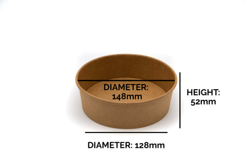 Paperboard Bowl / Tub - 500 ml