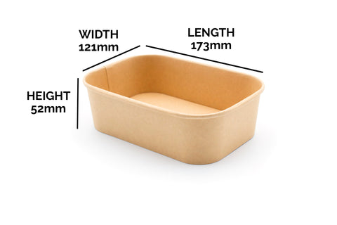 Paperboard Bowl / Tub - 650 ml