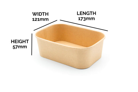 Paperboard Bowl / Tub - 750 ml
