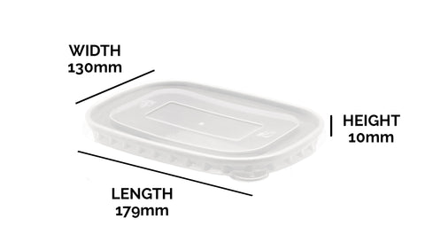 PP Container Lid - Fits 500 ml to 1000 ml