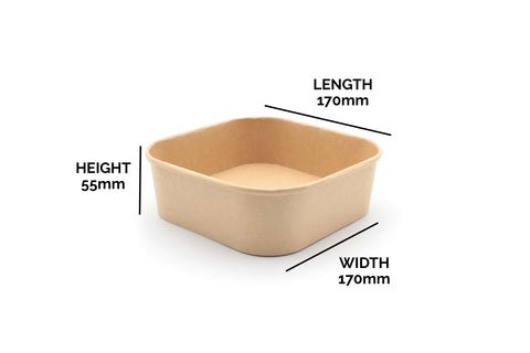 Paperboard Bowl / Tub - 1000 ml
